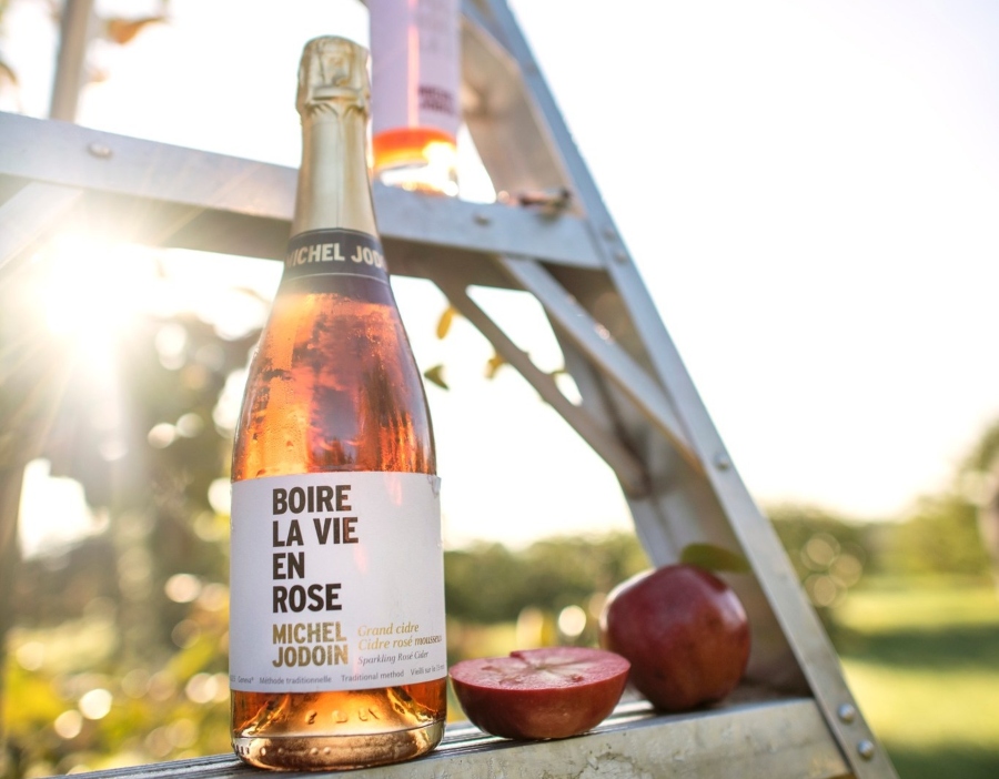 Michel Jodoin cidre rosé